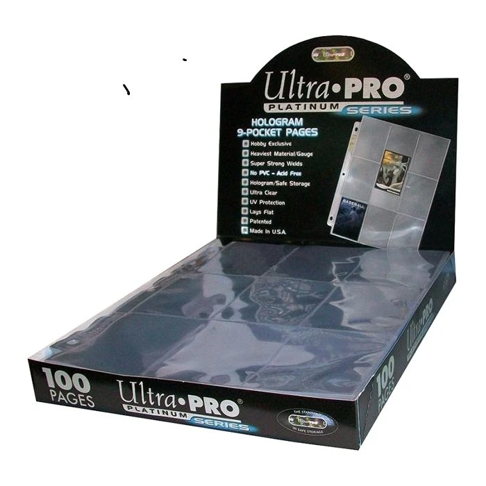 ASMODEE Ultra PRO : 100 Feuilles De Classeur Platinum