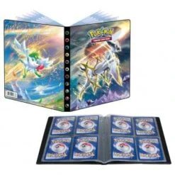 ASMODEE Pokémon – Portfolio A5 (80 Cartes) : EB09 Stars Etincelantes