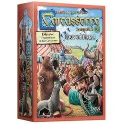 ASMODEE Carcassonne – 10 – Tous En Piste (extension)