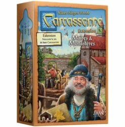 ASMODEE Carcassonne – 5 – Maires Et Monastères (extension)
