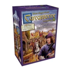ASMODEE Carcassonne – 6 – Comte, Roi & Brigand (extension)