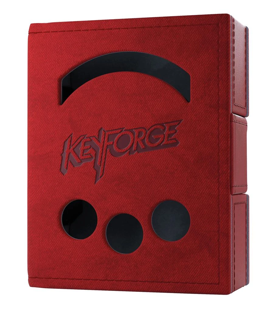 ASMODEE DECK BOX â Keyforge (Deck Book): Rouge â Image 2