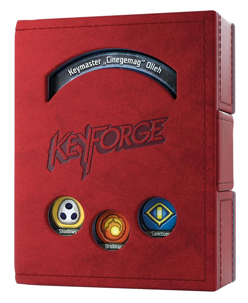ASMODEE DECK BOX â Keyforge (Deck Book): Rouge â Image 3