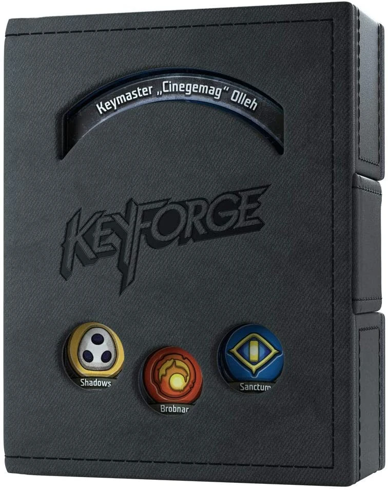ASMODEE DECK BOX â Keyforge (Deck Book): Black â Image 2