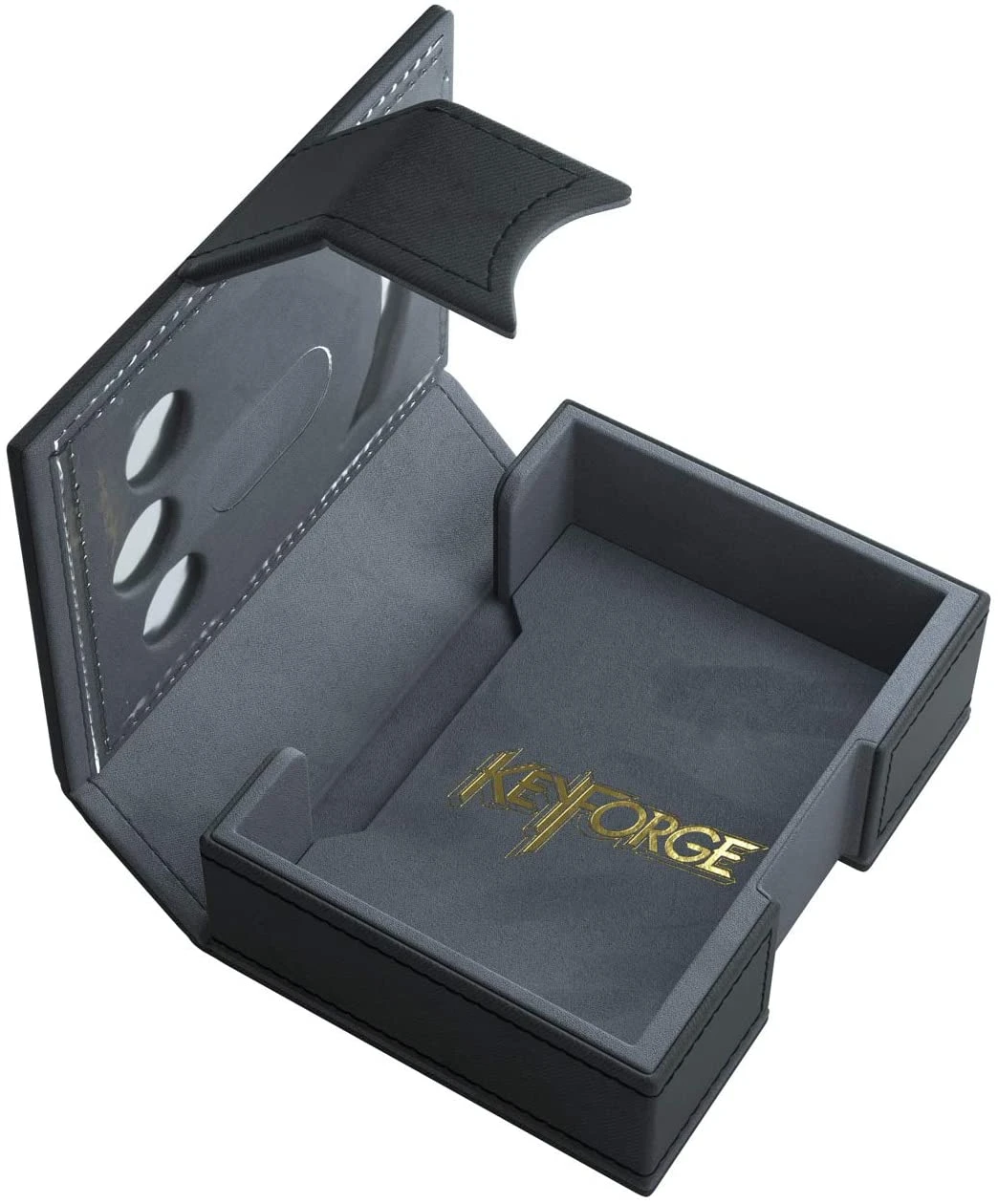 ASMODEE DECK BOX â Keyforge (Deck Book): Black â Image 3