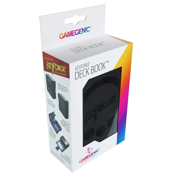ASMODEE DECK BOX â Keyforge (Deck Book): Black