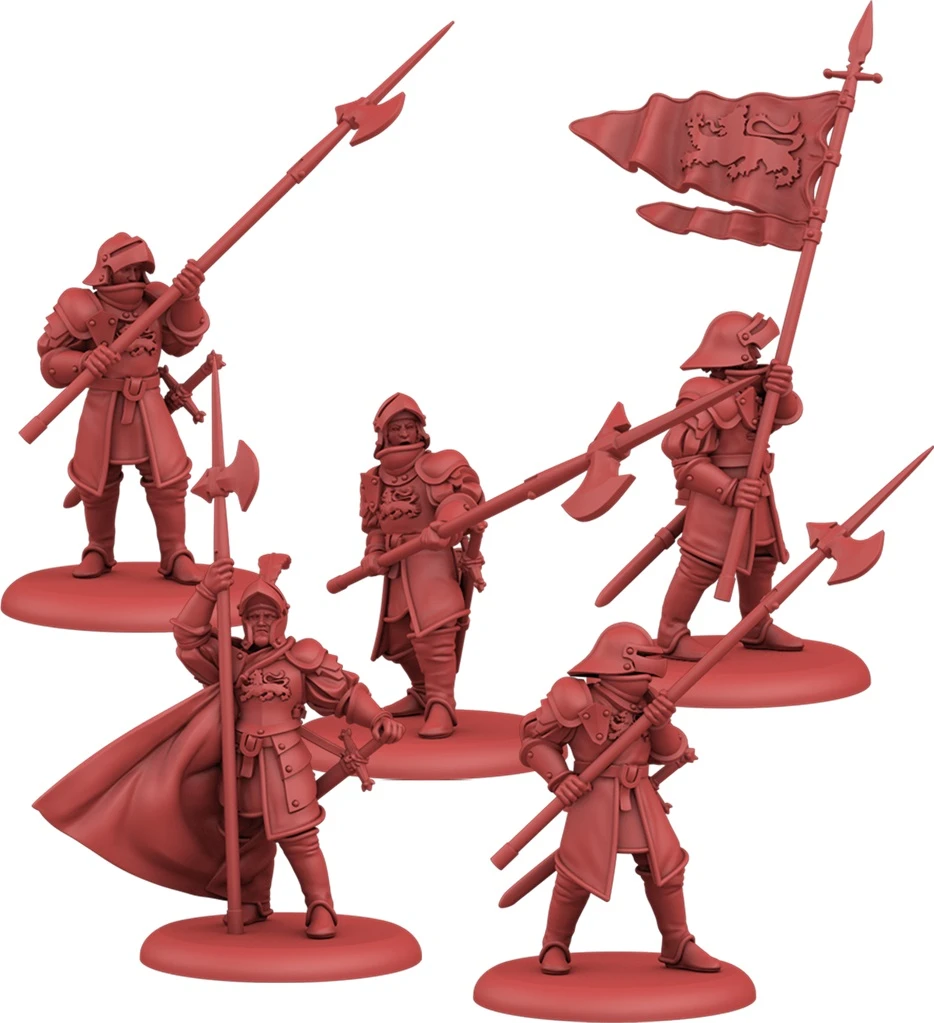 ASMODEE Le Trône De Fer – Jeu De Figurines : Lannister – Hallebardiers Lannister – Image 2