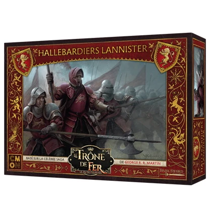 ASMODEE Le Trône De Fer – Jeu De Figurines : Lannister – Hallebardiers Lannister