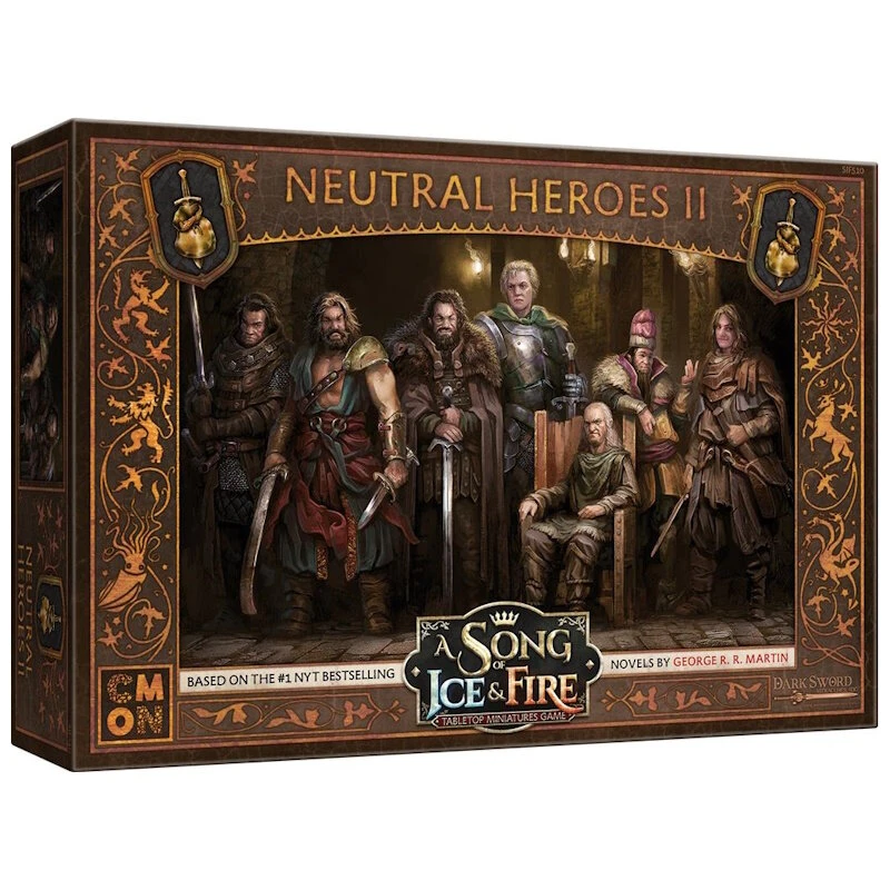 ASMODEE Le Trône De Fer – Jeu De Figurines : Neutres – Héros Neutre 2