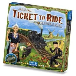 ASMODEE Les Aventuriers Du Rail : Pays-Bas (Extension)