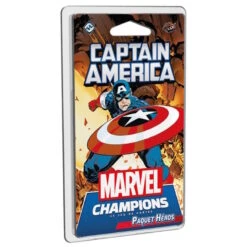 ASMODEE Marvel Champions – Le Jeu De Cartes – Extension Héros – Captain America