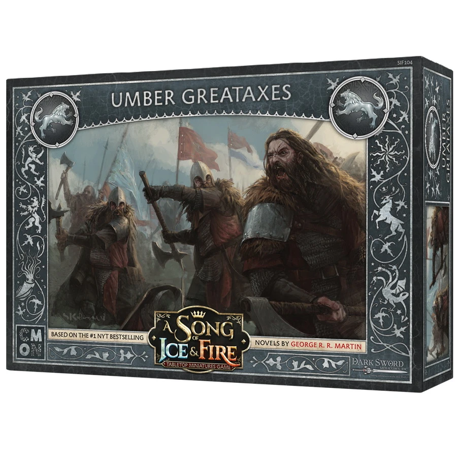 ASMODEE Le Trône De Fer – Jeu De Figurines : Stark – Grandes Haches De La Maison Omble