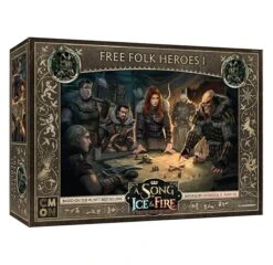 ASMODEE Le Trône De Fer – Jeu De Figurines : Peuple Libre – Héros 1