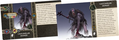 ASMODEE Le Trône De Fer – Jeu De Figurines : Peuple Libre – Sauvages Troglodytes – Image 2