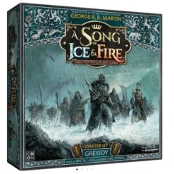 ASMODEE Le Trône De Fer – Jeu De Figurines (TdFJdF) : GREYJOY – Boîte De BASE (Starter GREYJOY) [G13]