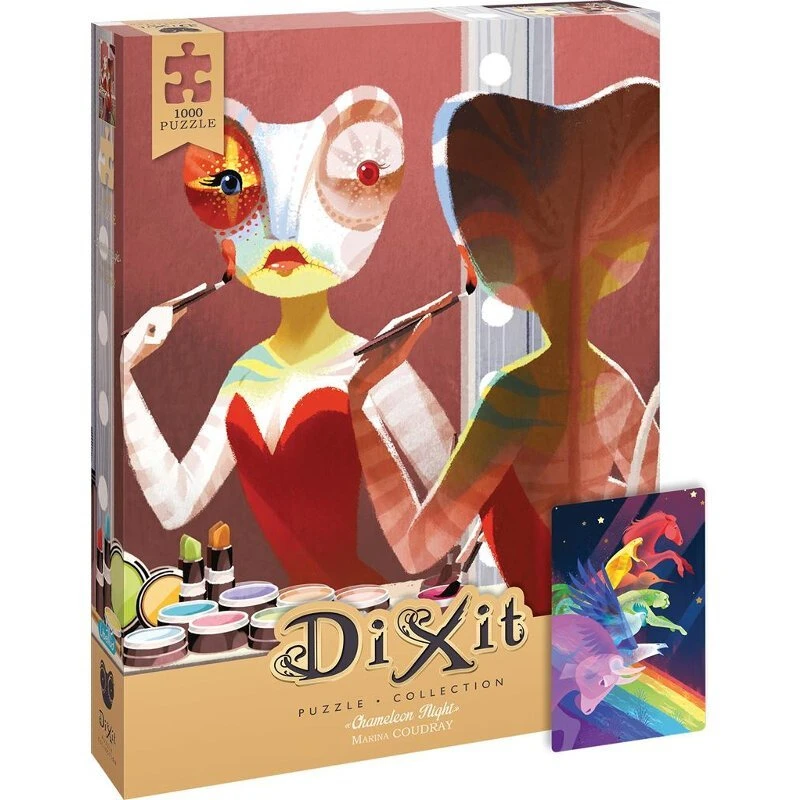 ASMODEE Dixit Puzzle â Chameleon Night (1000p)