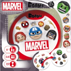 ASMODEE Dobble Marvel Emoji