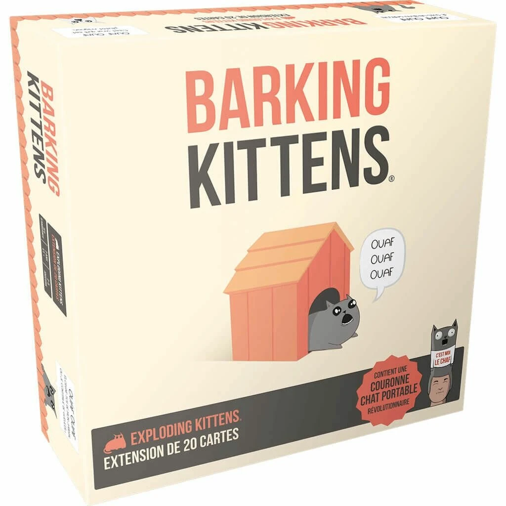 ASMODEE Exploding Kittens : Barking Kittens (extension)