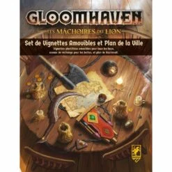 ASMODEE Gloomhaven – Les Mâchoires Du Lion : Set De Vignettes Amovibles Et Plan (REMOVABLE STICKER SET)