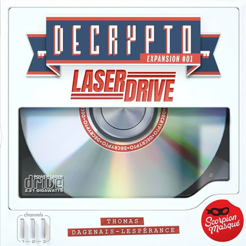 ASMODEE Décrypto : Lazer Drive (extension)