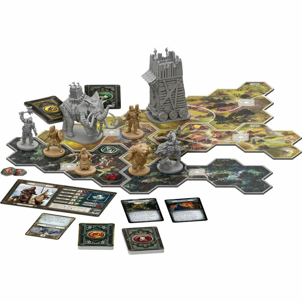 ASMODEE Seigneur Des Anneaux â Voyages En Terre Du Milieu : Guerre Ouverte (Ext) â Image 2