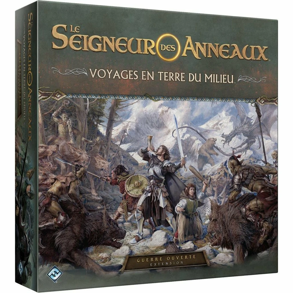ASMODEE Seigneur Des Anneaux â Voyages En Terre Du Milieu : Guerre Ouverte (Ext)