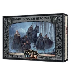 ASMODEE Le Trône De Fer – Jeu De Figurines (TdFJdF) : GARDE DE NUIT – Héros #3 [GN20]