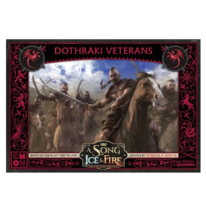 ASMODEE Le Trône De Fer – Jeu De Figurines : Targaryen – Vétérans Dothraki
