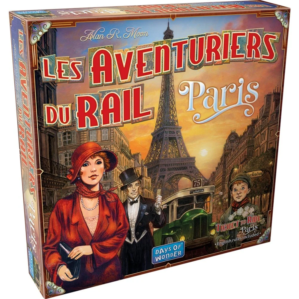ASMODEE Les Aventuriers Du Rail â Paris
