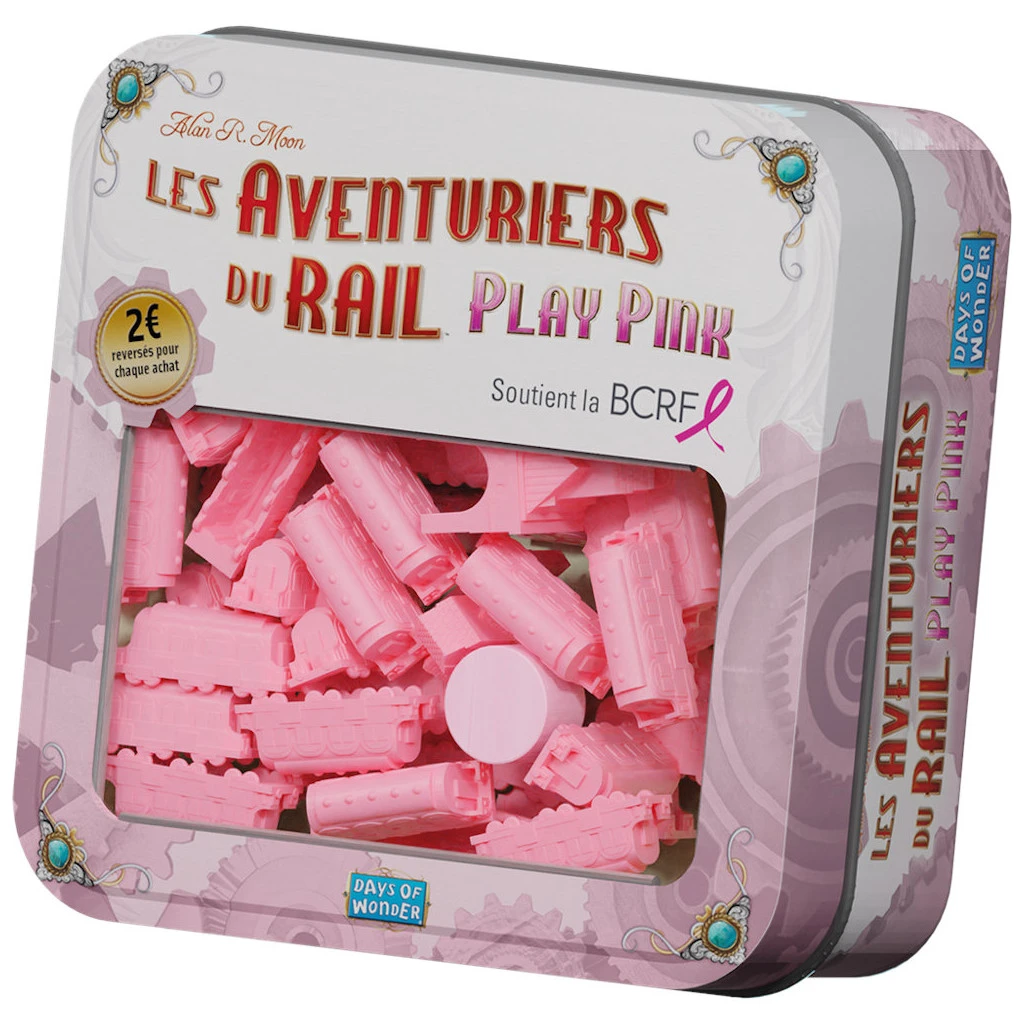 ASMODEE Les Aventuriers Du Rail â Play Pink (extension)