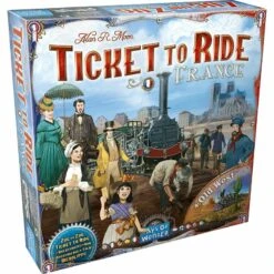 ASMODEE Les Aventuriers Du Rail : France Et Old West (Extension)