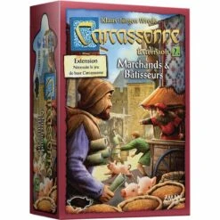 ASMODEE Carcassonne – 2 – Marchands Et Batisseurs (extension)
