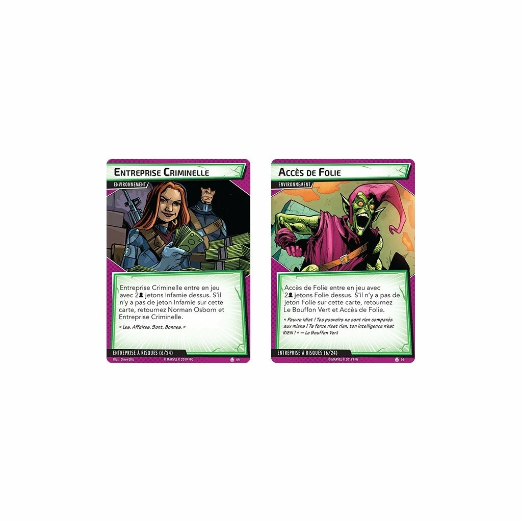 ASMODEE Marvel Champions – Le Jeu De Cartes – Extension Scénario – Bouffon Vert – Image 3