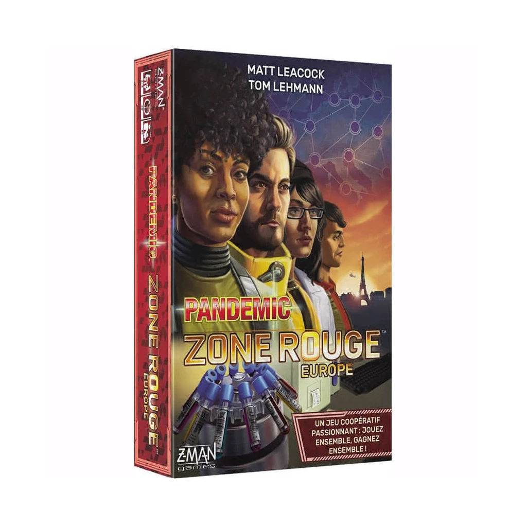 ASMODEE Pandemic Zone Rouge : Europe