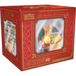 ASMODEE PokĂ©mon : Coffret Collection Super Premium â Dracaufeu EX