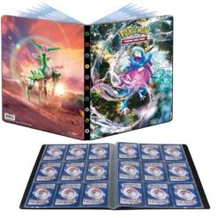 ASMODEE Pokémon – Portfolio A4 : EV05 « Forces Temporelles » – Classeur / Cahier Range-Cartes (252 Cartes)