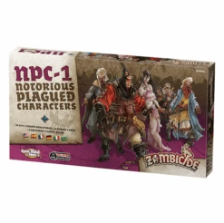 ASMODEE Zombicide : Black Plague – Notorious Plagued Characters N°1 – NPC-1