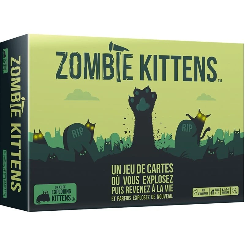 ASMODEE Exploding Kittens : Zombie Kittens