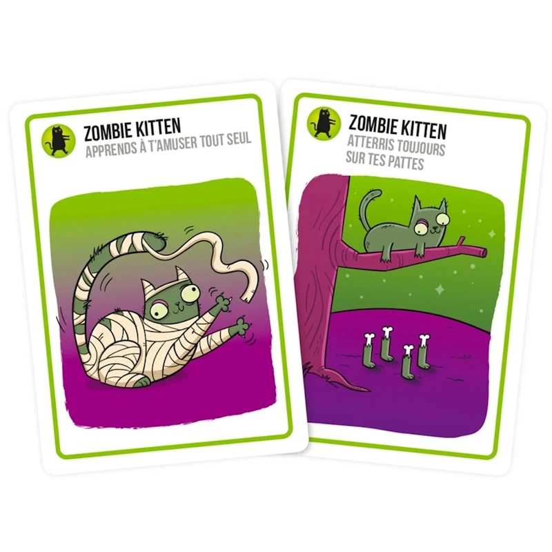 ASMODEE Exploding Kittens : Zombie Kittens â Image 2